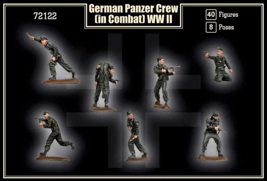 72122MR Фигуры German Panzer Crew in Combat Mars