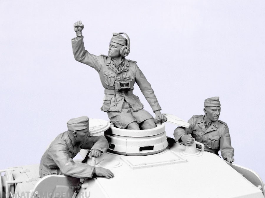 Т-35088 Немецкие танкисты афр. корп (1941 г) (3) Tank