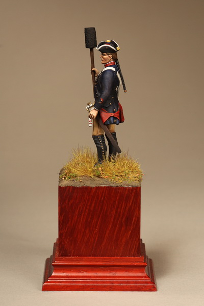 5423SOGA Gunner, Prussian foot artillery. 1756-1763 years. SOGA Miniatures