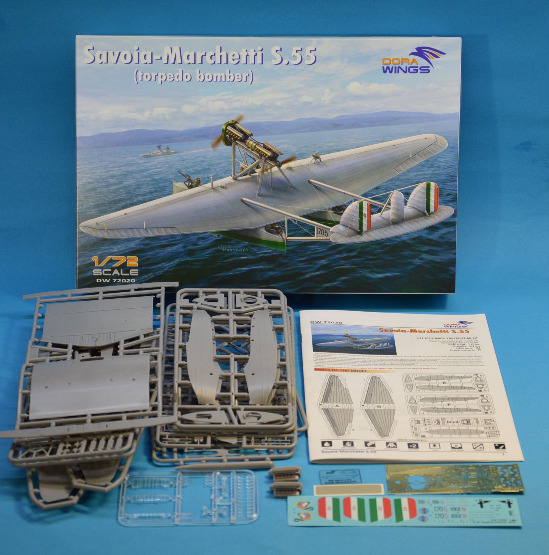 DW72020 Гидросамолет Savoia Marchetti S.55 Dora Wings