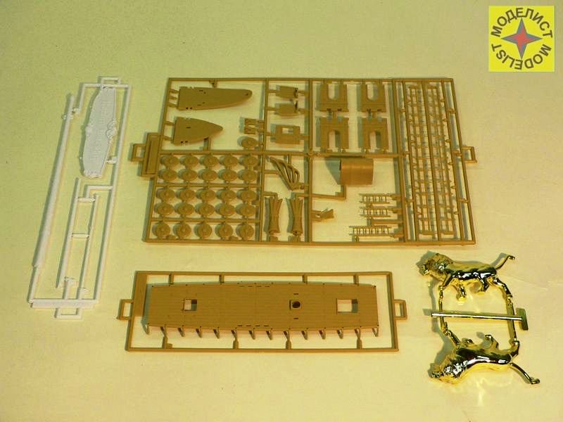 107214 Корабль римская боевая галера Моделист
