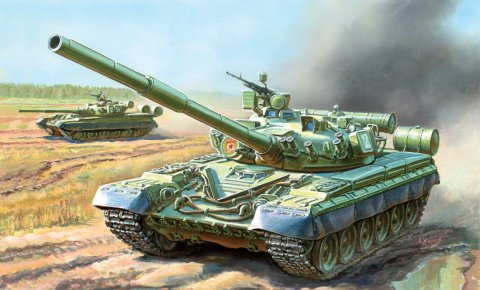 3590 Танк Т-80Б Звезда