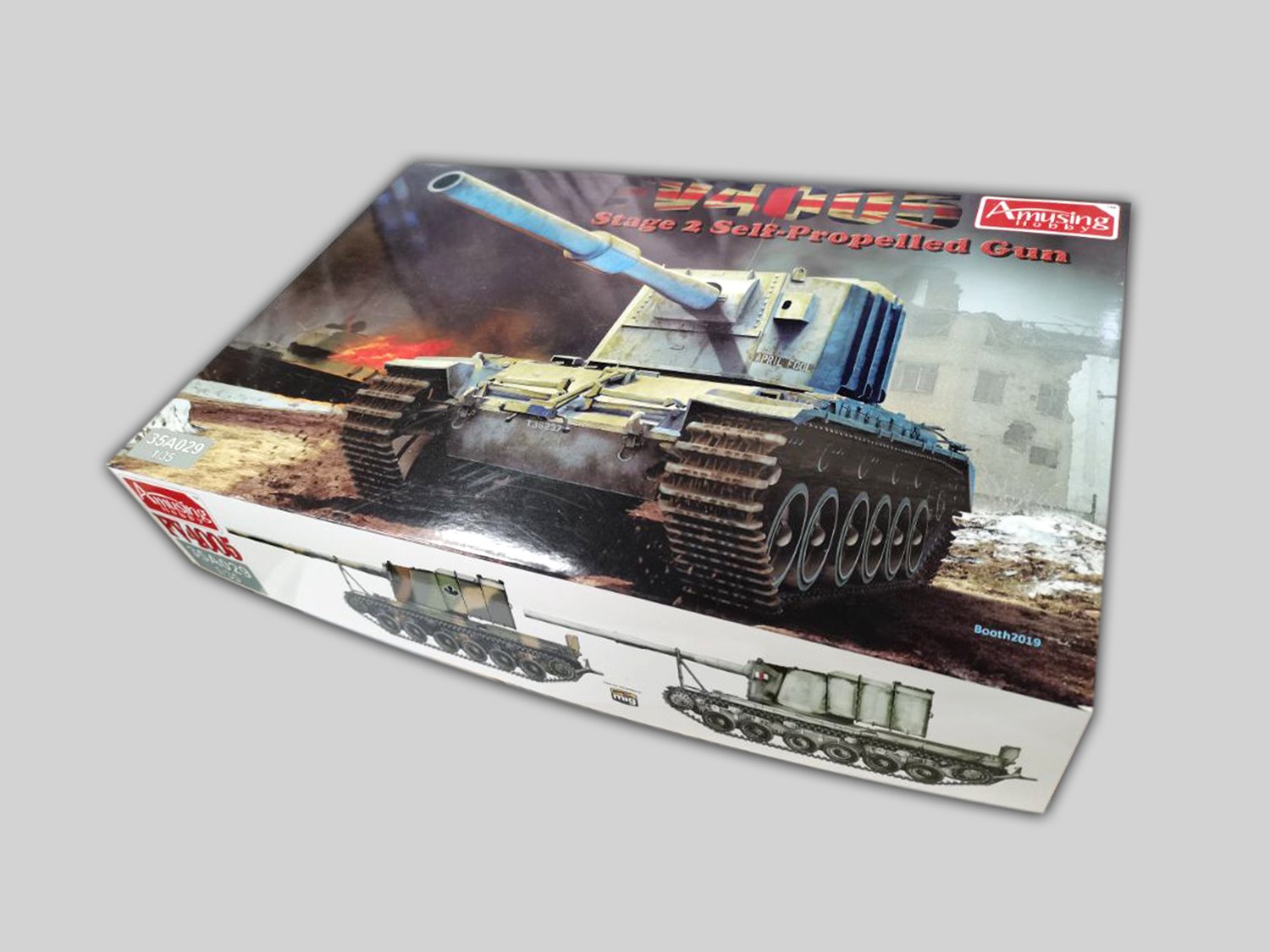 AH35A029 Британская противотанковая САУ FV4005 Stage 2 Self-propelled Gun Amusing Hobby