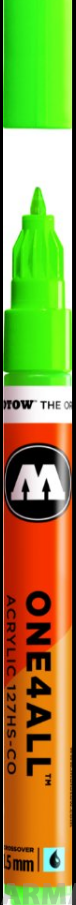 127432 Маркер MOLOTOW ONE4ALL 127HS-CO #219 Фл. Зеленый 1,5 мм