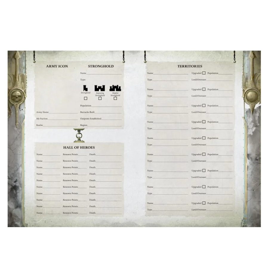 80-11GW Дневник Вархаммер Эра Сигмара. Путь К Славе (англ.) (Warhammer Age of Sigmar Path to Glory Diary (Eng))