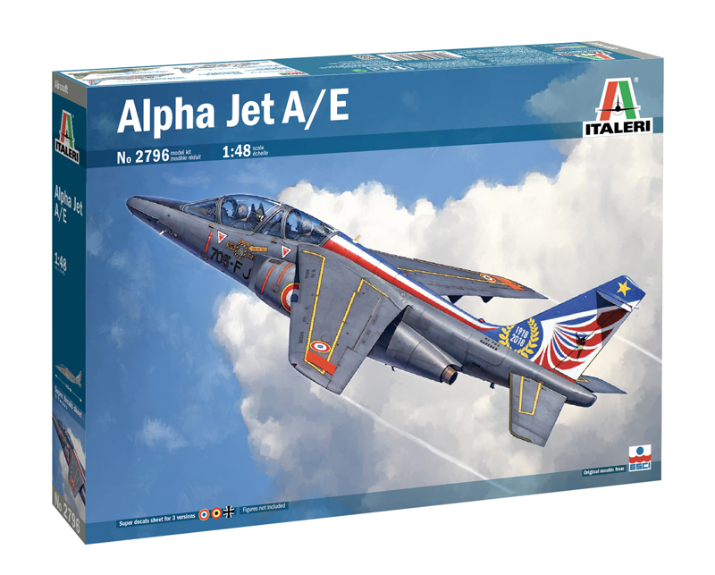 2796ИТ Самолет ALPHA JET A/E Italeri