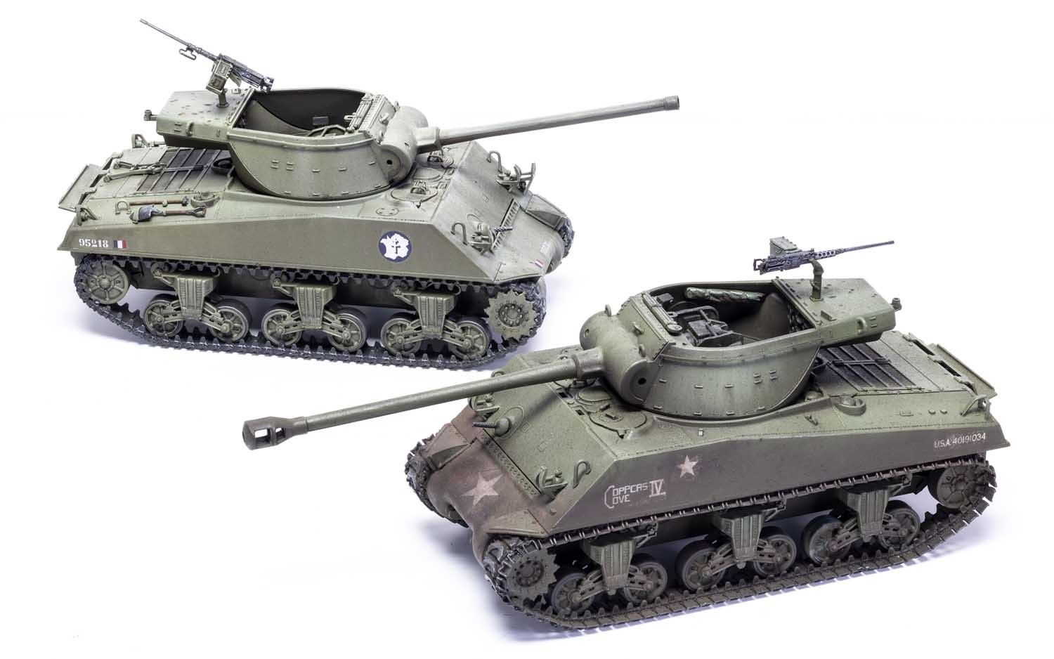A1356 Сборная модель САУ M36B1 GMC (U.S. Army) Airfix