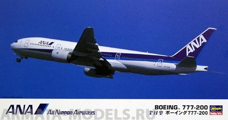 10704 Самолет ANA B777-200 Hasegawa