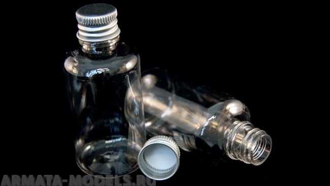 AH9013 Флакон для хранения красок 55 мл, металлическая крышка