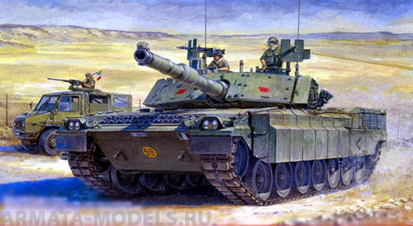 00394 Танк  С1 Ариете Trumpeter