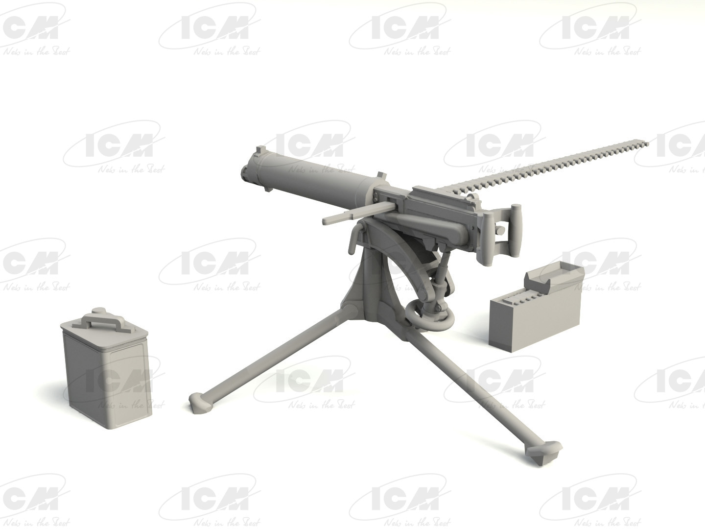 35712 Британский пулемет Vickers ICM
