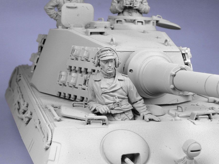 Т-35003 Немецкий танковый экипаж, зима 1944-45 гг (3) Tank