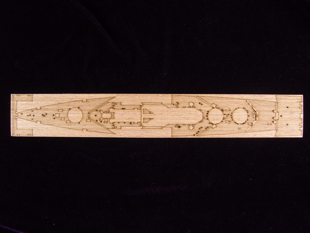 AW20047 Деревянная палуба для HMS Renown 1945