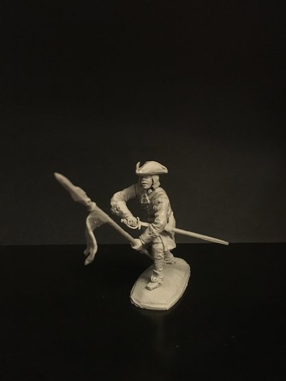 102ТБ ВИМ, пеший сержант  готовящийся отбить атаку Три Богатыря