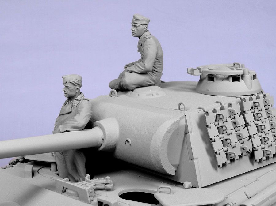Т-35004 Немецкие танкисты, лето 1940-45 гг (2) Tank