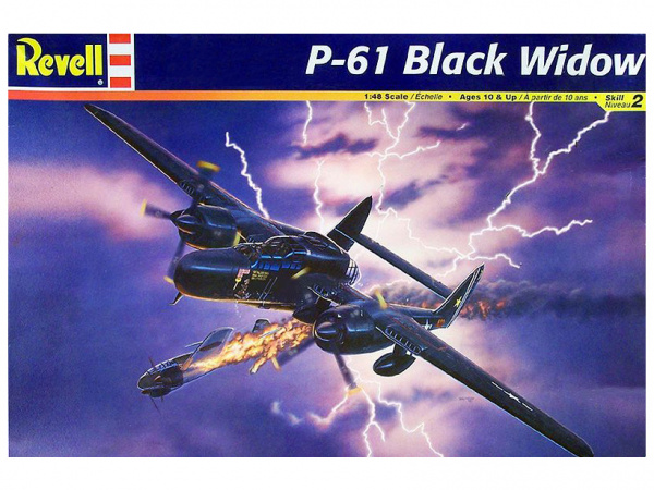 004887NRE Самолет Истребитель P-61B Black Widow Revell