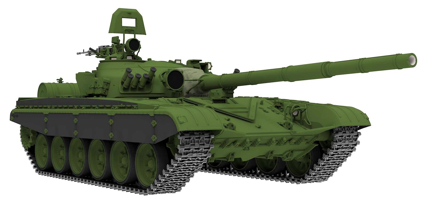 AH35A038 Советский танк Т-72М1 с полным интерьером Amusing Hobby