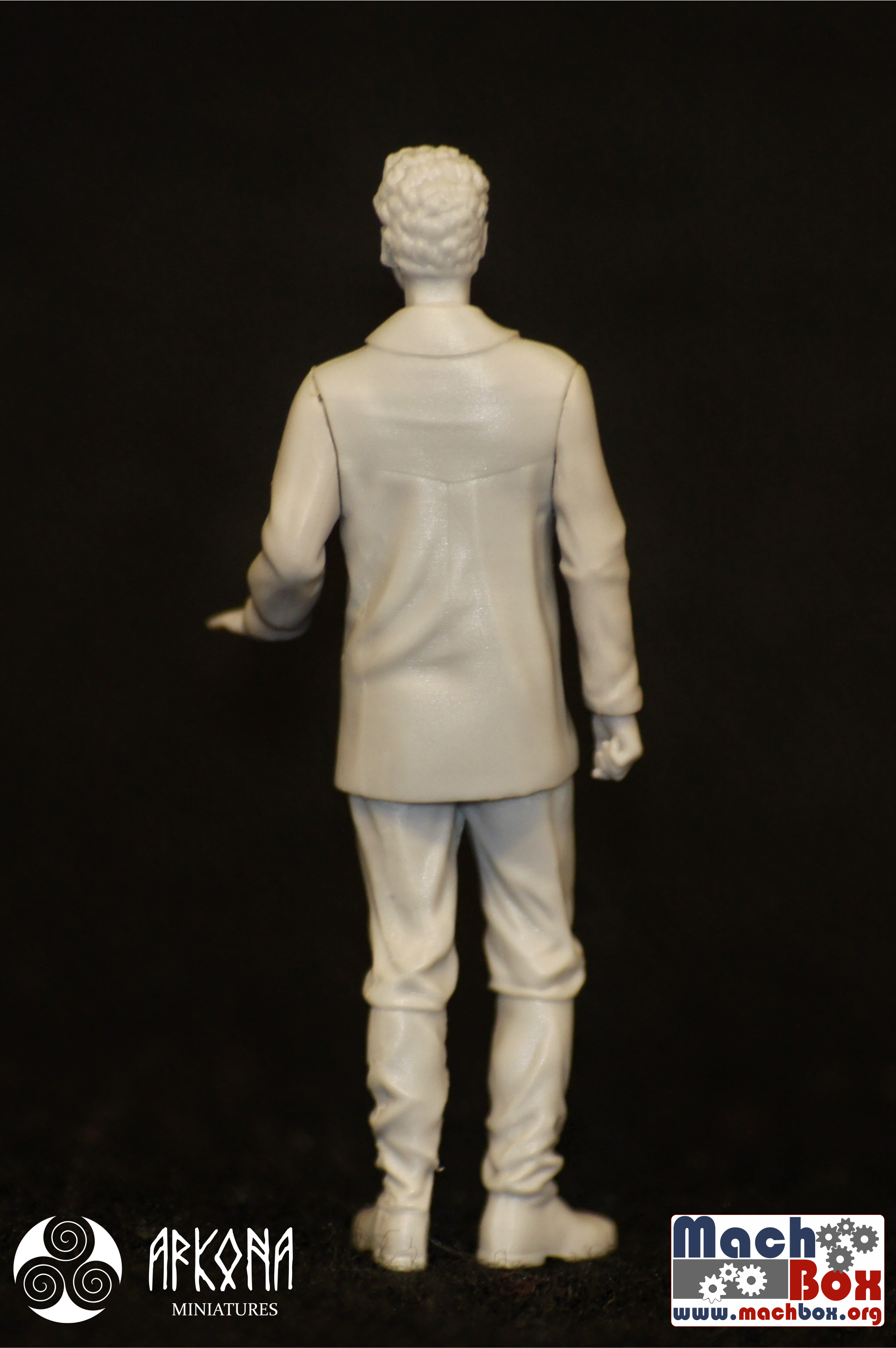 AMB35001 Михаил Кошкин ( деревянная подарочная упаковка) Arkona Miniatures