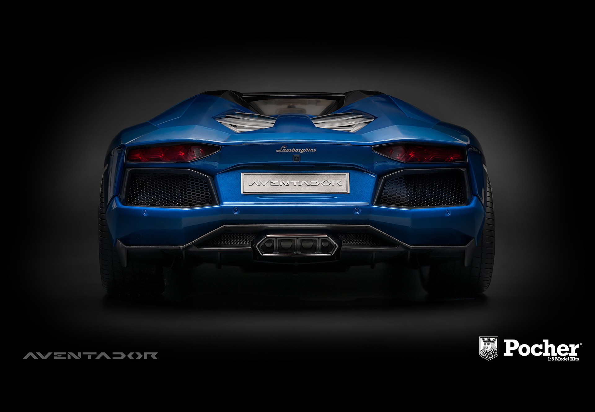 Lamborghini Aventador Roadster Blue (Синий металлик)