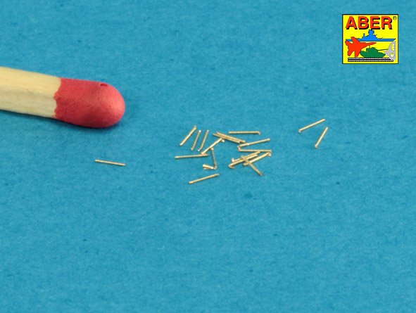 ABR-1:700-L-39  Дополнения для  Set of 18 pcs 20 mm L/65 C/38 gun barrels for German war ships универсальный набор 1/700