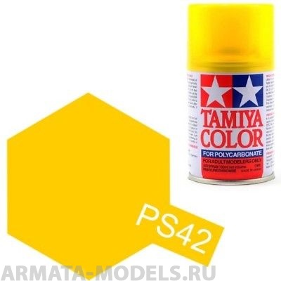 86042 Краска для поликарбоната PS-42 Translucent Yellow
