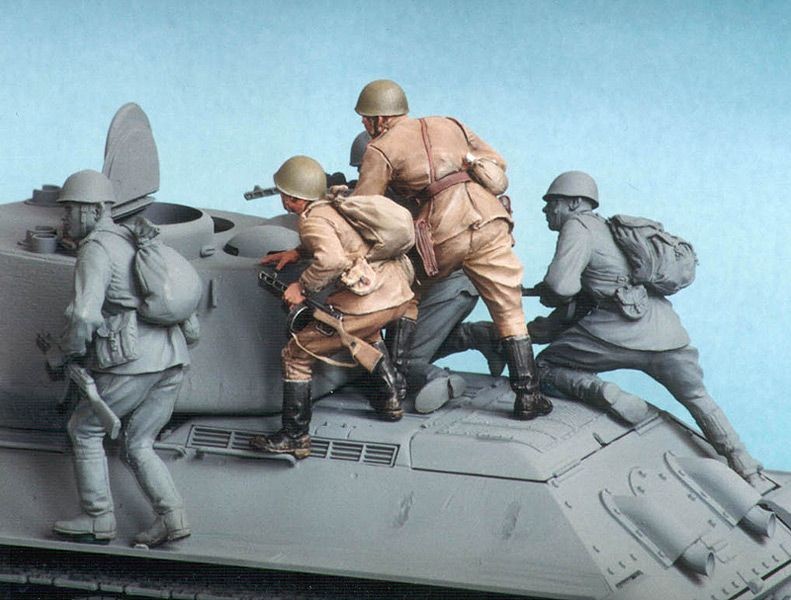 Т-35010 Советская мотопехота II, лето 1943-45 гг (2) Tank