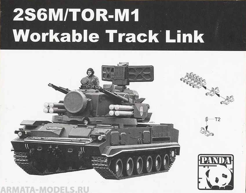 TK-01 2S6M/TOR-M1 Workable Track Panda Hobby