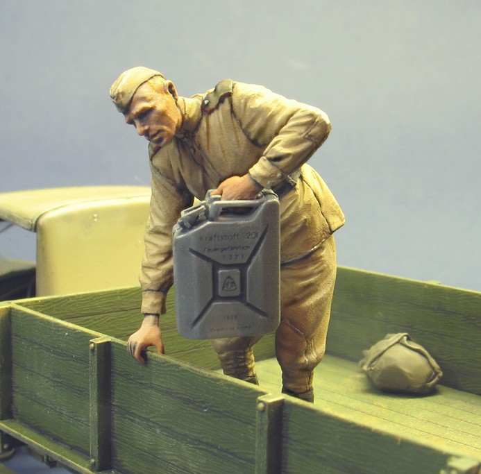 T35162 Красноармеец с канистрой (Лето 1943-45) Tank