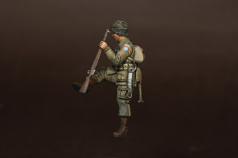 35119SOGA U.S. Army Airborne for jeep. Normandy, 1944. SOGA Miniatures