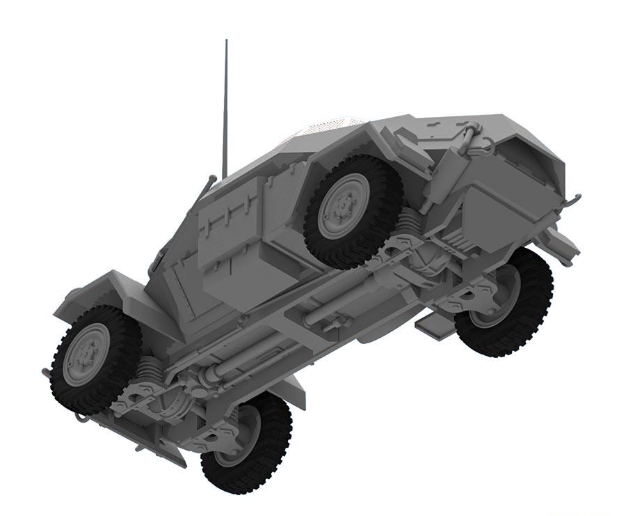 48193 Sd.Kfz.260, Германский бронеавтомобиль радиосвязи ІІ МВ ICM