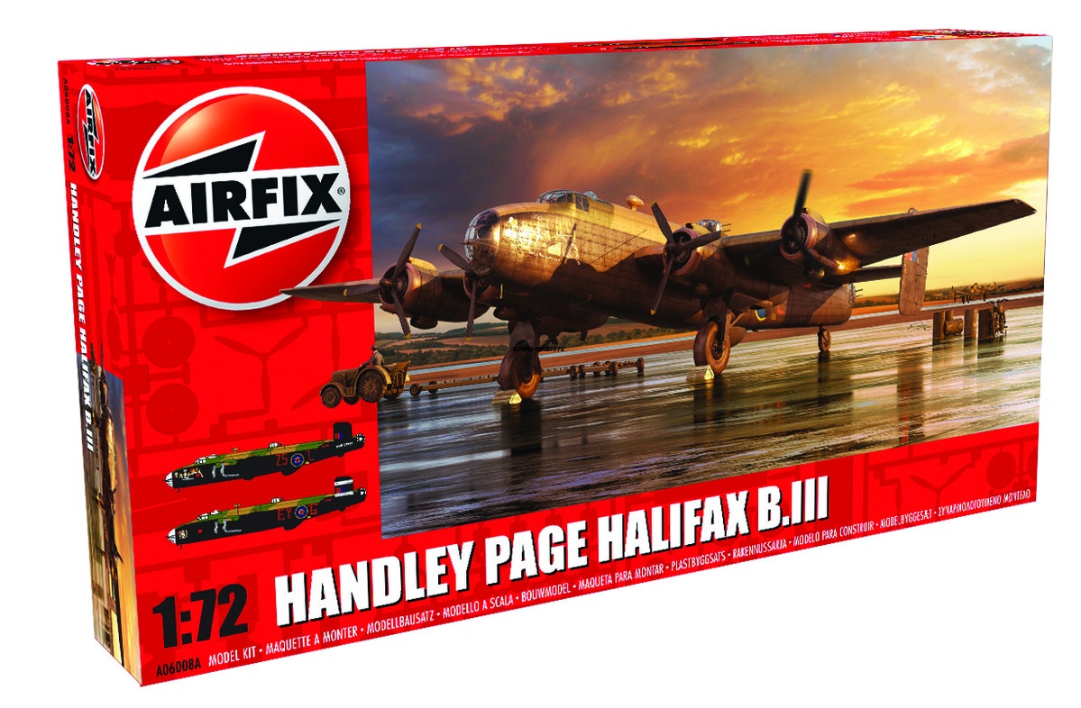 A06008A Самолет Handley Page Halifax B MkIII