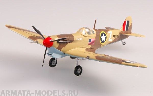 37218EM Самолет Спитфайр Mk VB/TroP  249 эскадра 1942 г. Easy Model