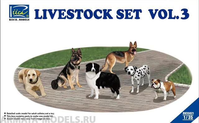 RV35021 1/35 Live Stock (vol.3) Riich Models