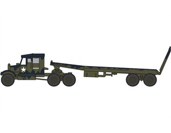 A02301V Сборная модель тягача Scammel Tank Transporter Airfix