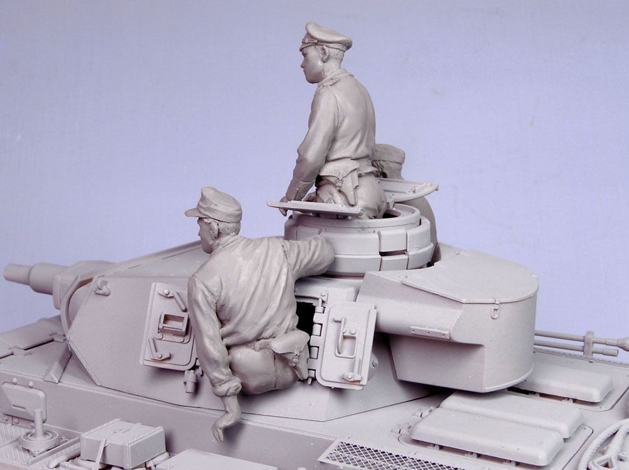 T35108 Германский танковый экипаж для Pz.Kpfw.III IV 1 (3) Tank