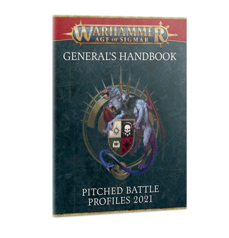 80-18GW Книга Вархаммер Эра Сигмара. Руководство Генерала (2021, англ.) (General's Handbook Pitched Battles 2021 and Pitched Battle Profiles (Eng))