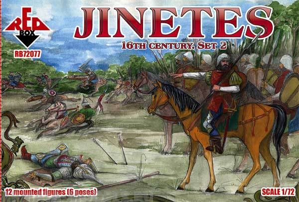 RB72077 Фигуры Jinetes Set 2  Red Box