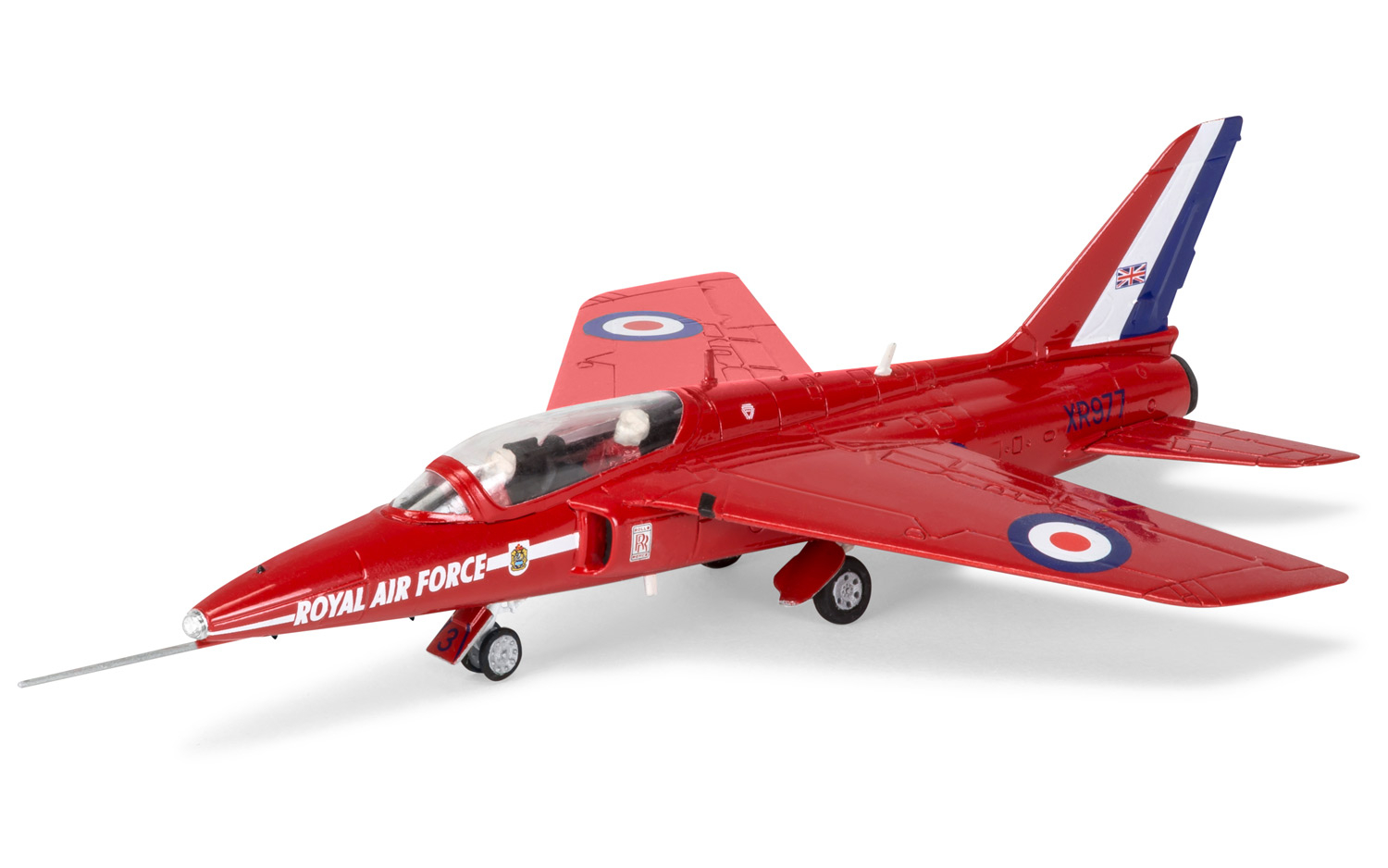 A55105  Самолет  RAF Red Arrows Gnat Airfix