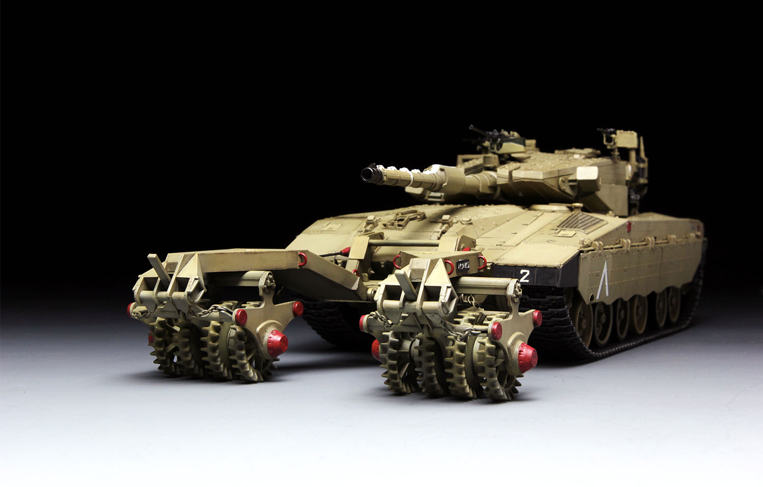 TS-005 Merkava Mk.3 BAZ w/Nochri Dalet Mine Roller S Meng