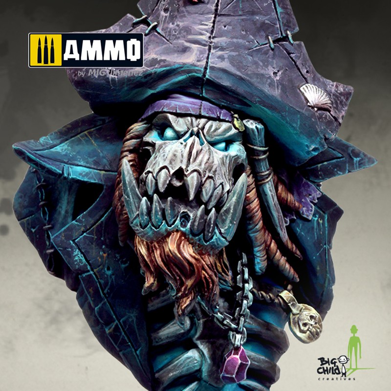 BCBSBU0003 Бюст Kpt. Albrork the Fourfold Damned BIG CHILD