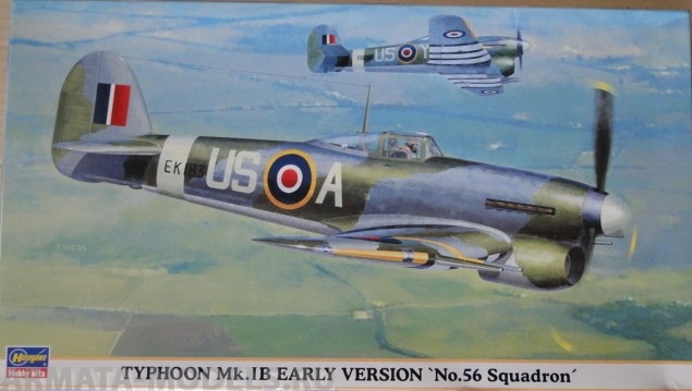 09548 Самолет TYPHOON MK.IB Hasegawa