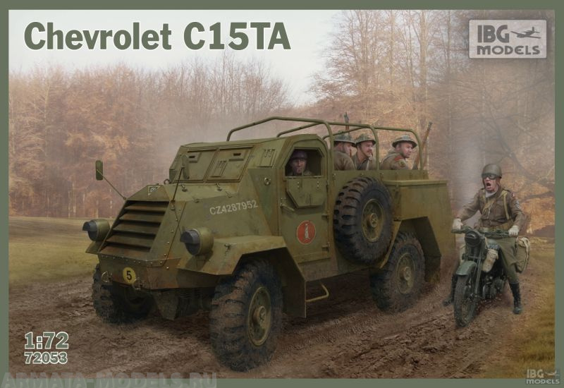 IBG72053 Бронеавтомобиль Chevrolet C15TA IBG models