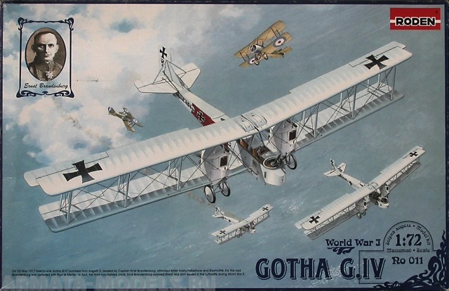 Rod011 Самолет GOTHA G.IV Roden
