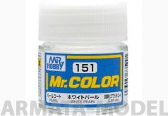 C151 Краска 10мл  WHITE PEARL