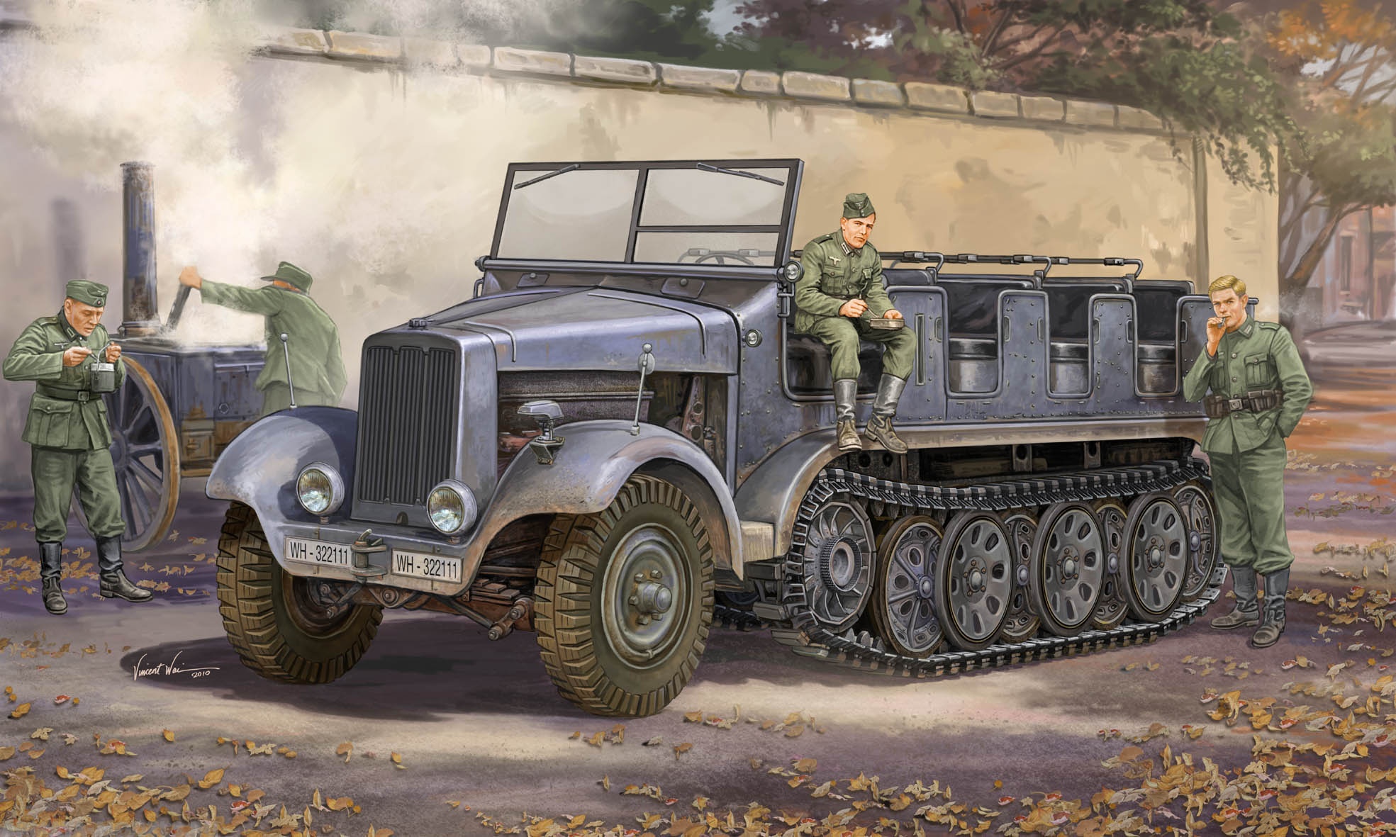 05530 Тягач  Sd.Kfz. 6 Pioneer  Trumpeter
