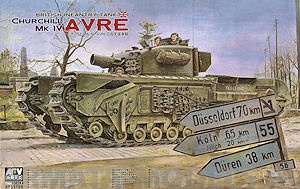AF35169 Танк Сhurchill  British Infantry Mk.IV Avre AFV CLUB