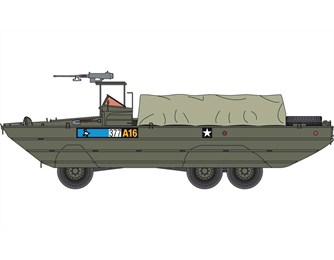 A02316V Сборная модель  автомобиля-амфибии DUKW Airfix