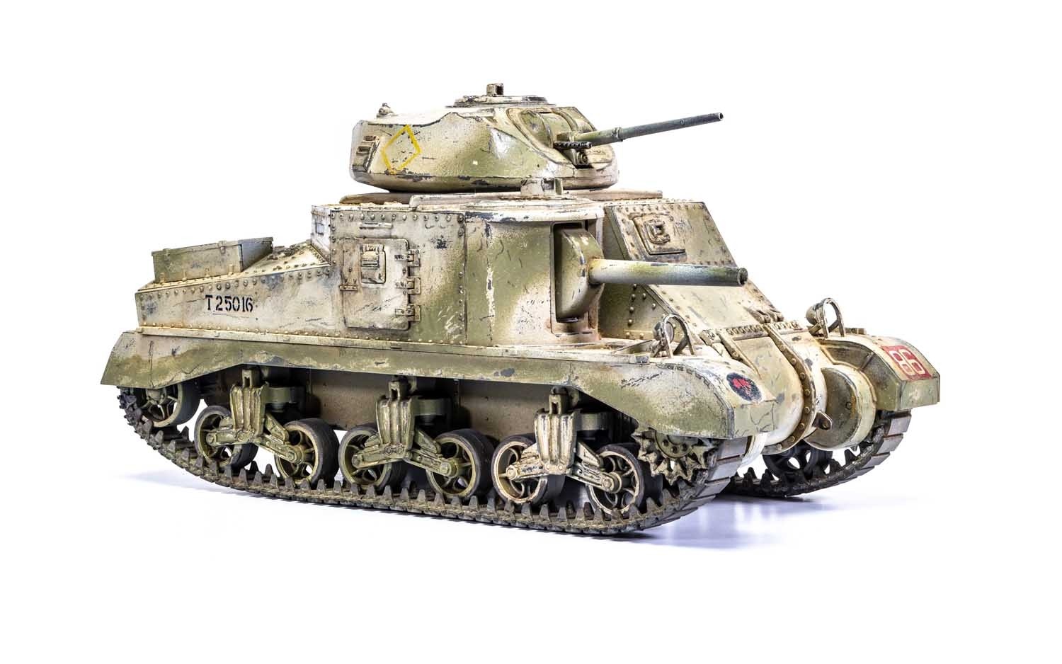 A1370 Сборная модель танка M3 Lee Grant Airfix
