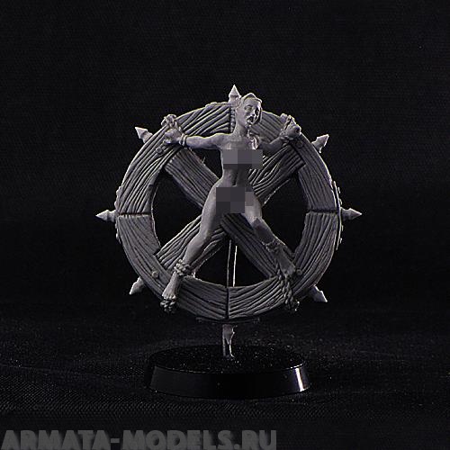 BV-wheel-nude Игровая миниатюра  girl on wheel nude девушка на колесе обнаженная BROTHER VINNI's