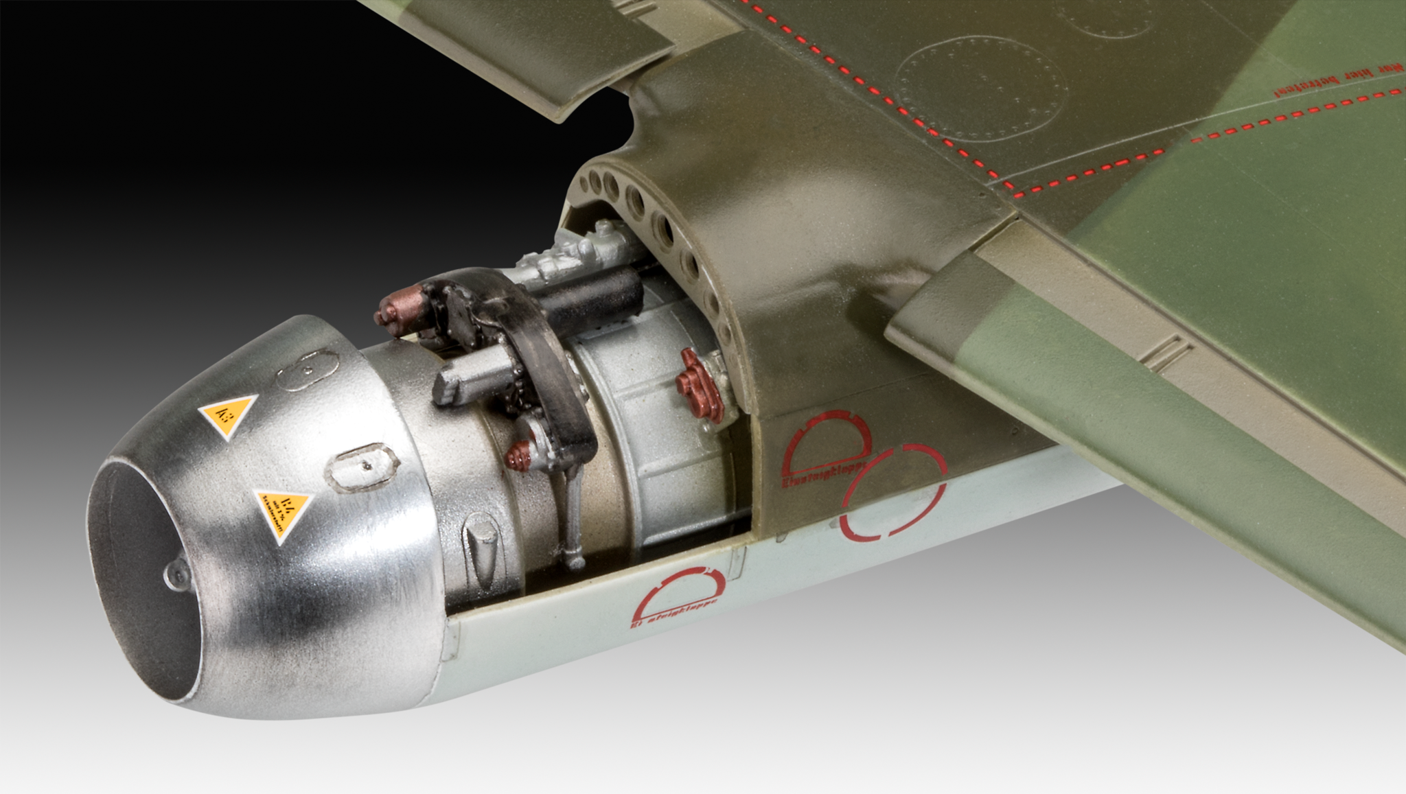 03875RE Немецкий турбореактивный истребитель Messerschmitt Me-262A-1 Revell